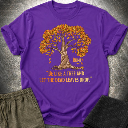 Rumi Tree T-Shirt - Rumi Tree T-Shirt - Purple