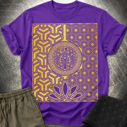 Ancient Egypt T-Shirt - Ancient Egypt T-Shirt - Purple