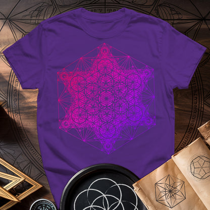 Metatron Fractal Super Structure T-Shirt