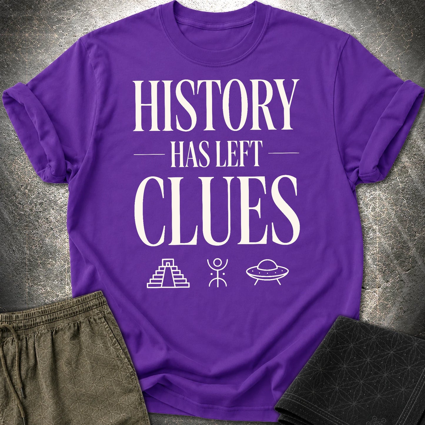 History - History T-Shirt - Purple