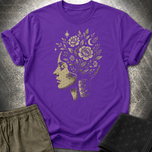 Inner Garden T-Shirt - Inner Garden T-Shirt - Purple