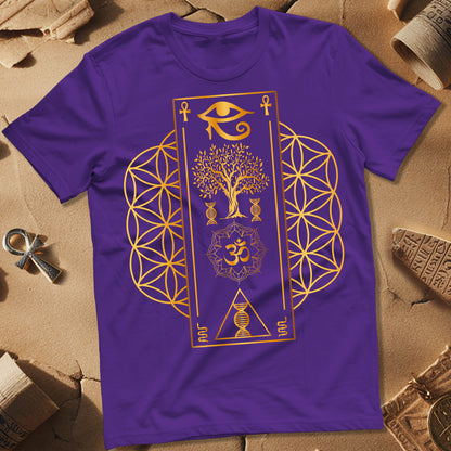 Flower Of Life Horus Egypt T-Shirt