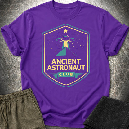 Ancient Astronaut Club - Ancient Astronaut Club T-Shirt - Purple