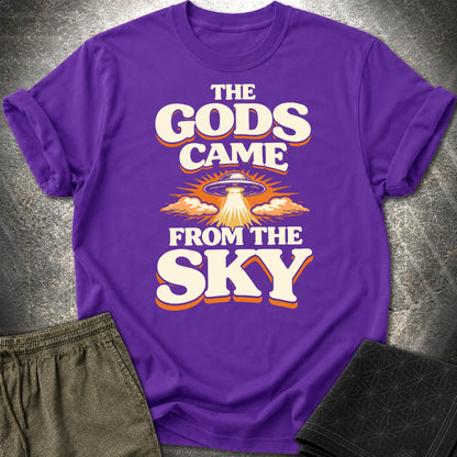 The Gods Came From Sky - The Gods Came From Sky T-Shirt - Purple