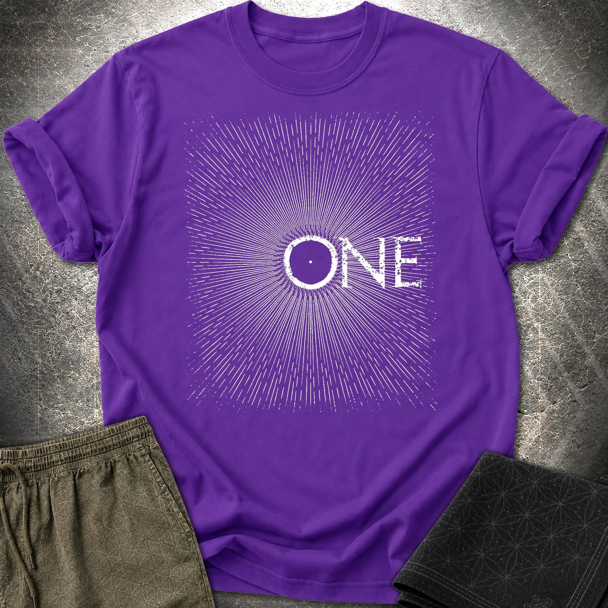 We Are All One T-Shirt - We Are All One T-Shirt - Purple
