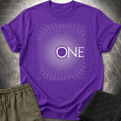 We Are All One T-Shirt - We Are All One T-Shirt - Purple