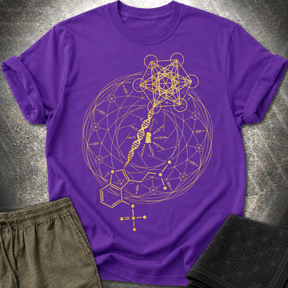 Psilocybin Key To Universe - Psilocybin Key To Universe T-Shirt - Purple