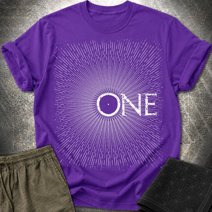 We Are All One T-Shirt - We Are All One T-Shirt - Purple