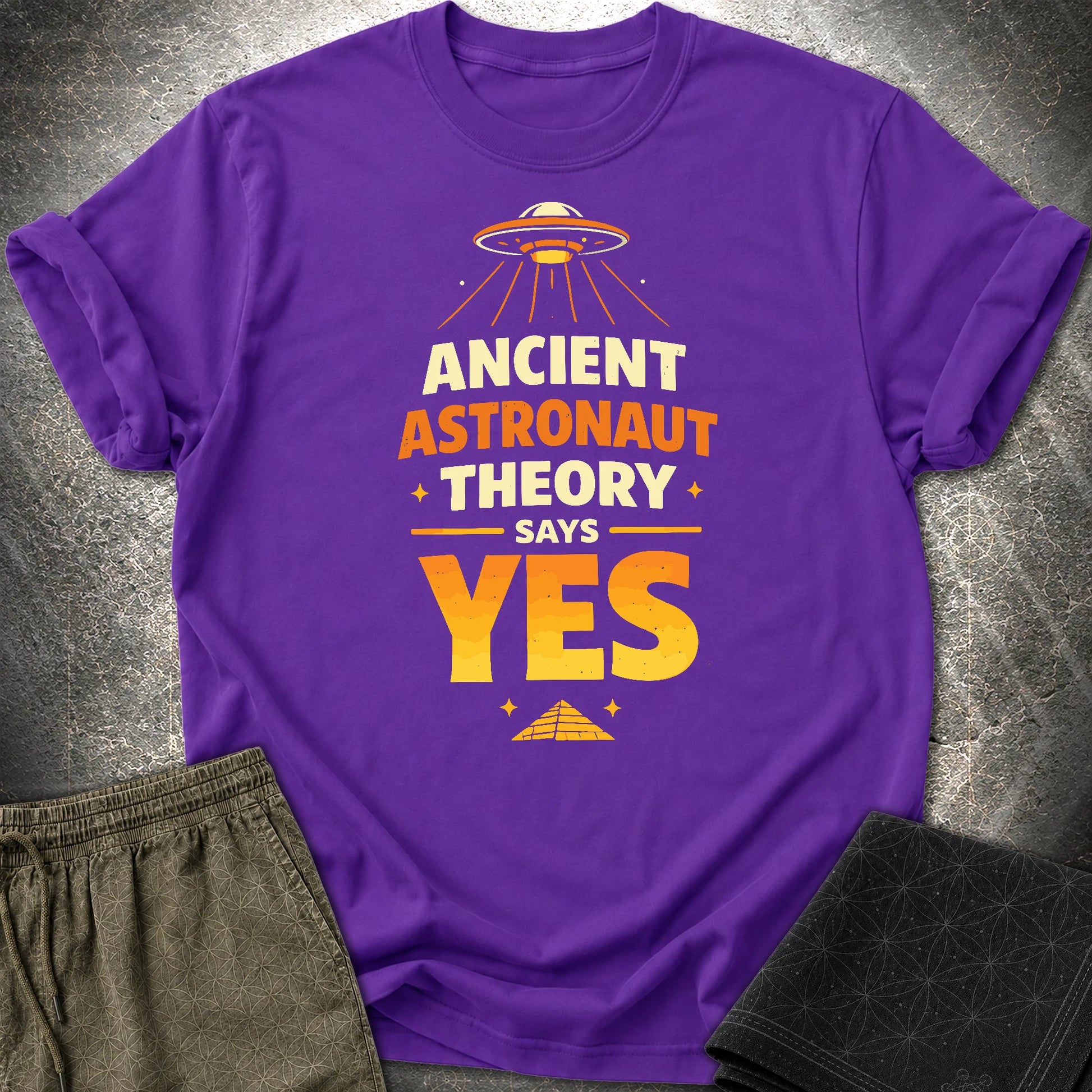 Ancient Theory - Ancient Theory T-Shirt - Purple