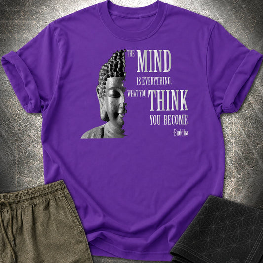Buddha Mind T-Shirt - Buddha Mind T-Shirt - Purple
