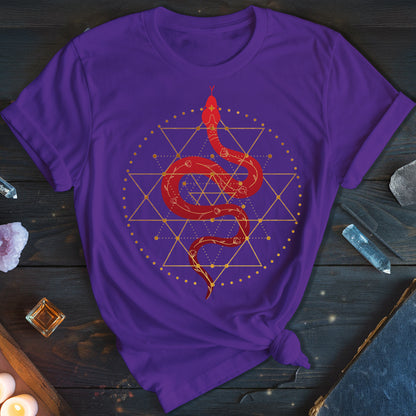 Sri Yantra Snake T-Shirt