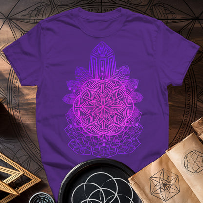 Crystal Seed Sacred Geometry T-Shirt