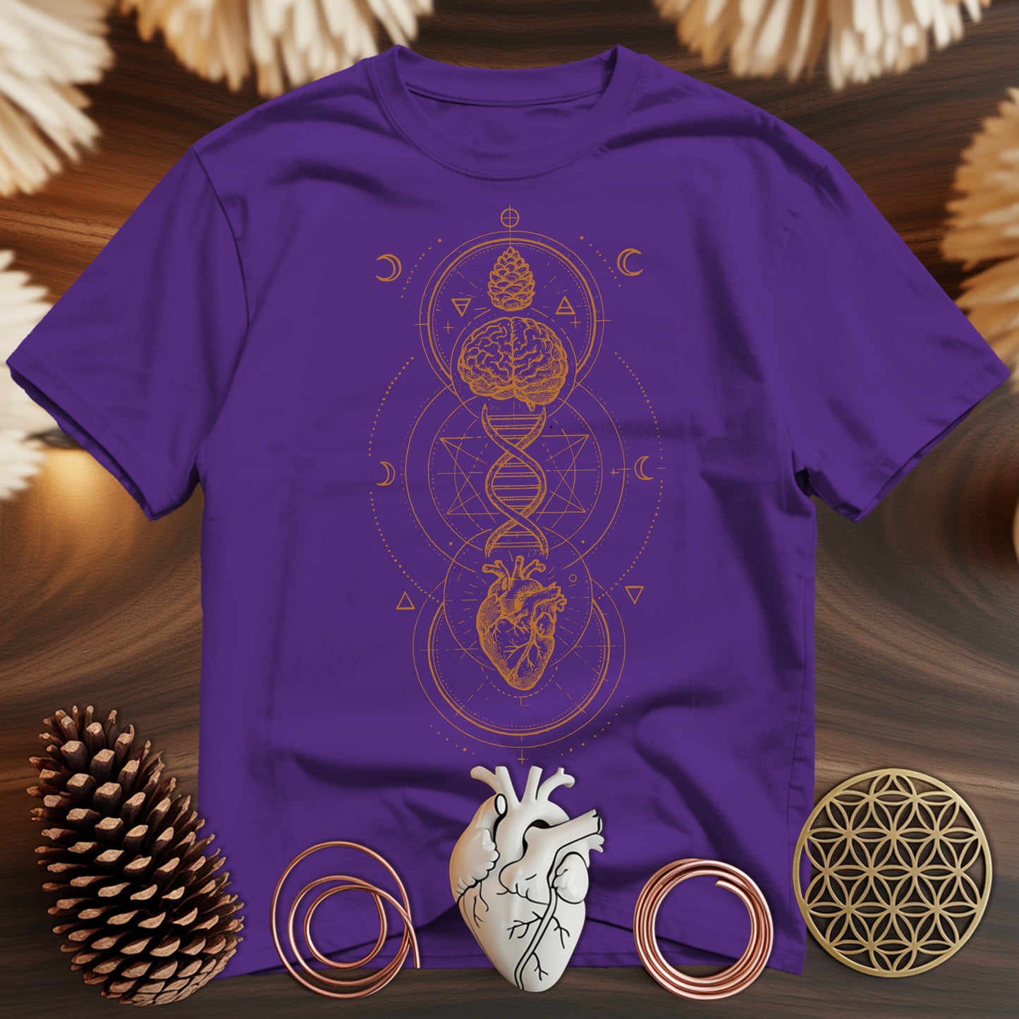 Heart Mind Source in Motion T-Shirt