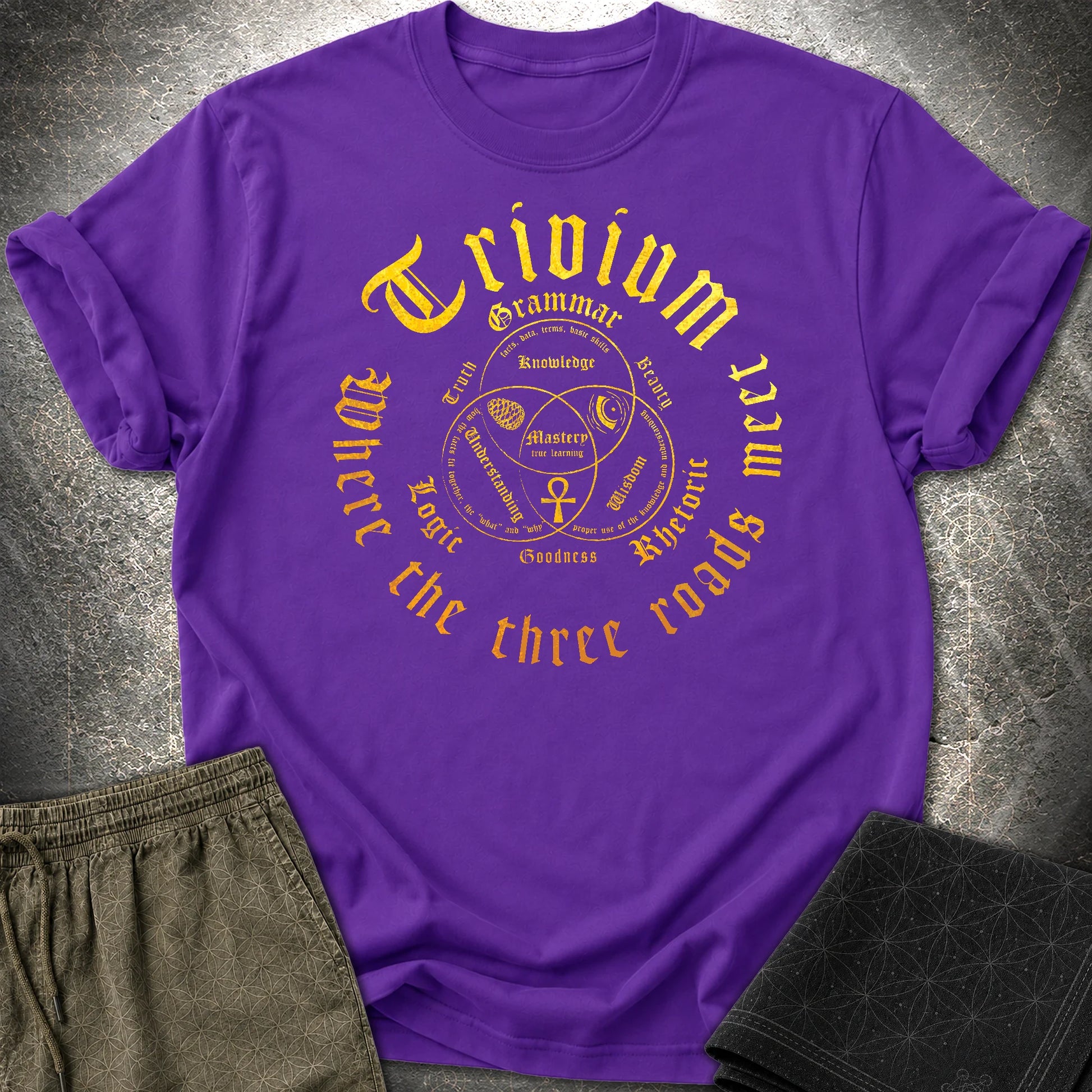 Trivium T-Shirt - Trivium T-Shirt - Purple