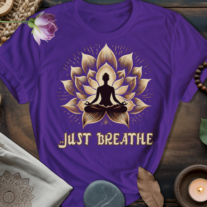 Just Breath Yoga Lotus T-Shirt