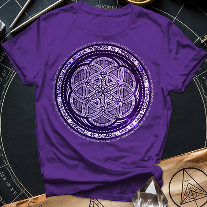 Seed Of Life Tribal Sacred Geometry T-Shirt