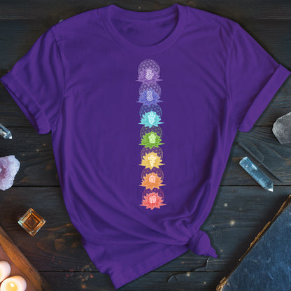 Lotus Flower Chakras T-Shirt