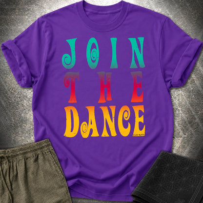Alan Watts Join The Dance T-Shirt - Alan Watts Join The Dance T-Shirt - Purple