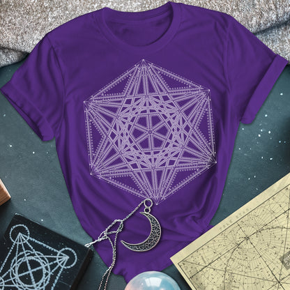 Organic Metatron's Cube T-Shirt
