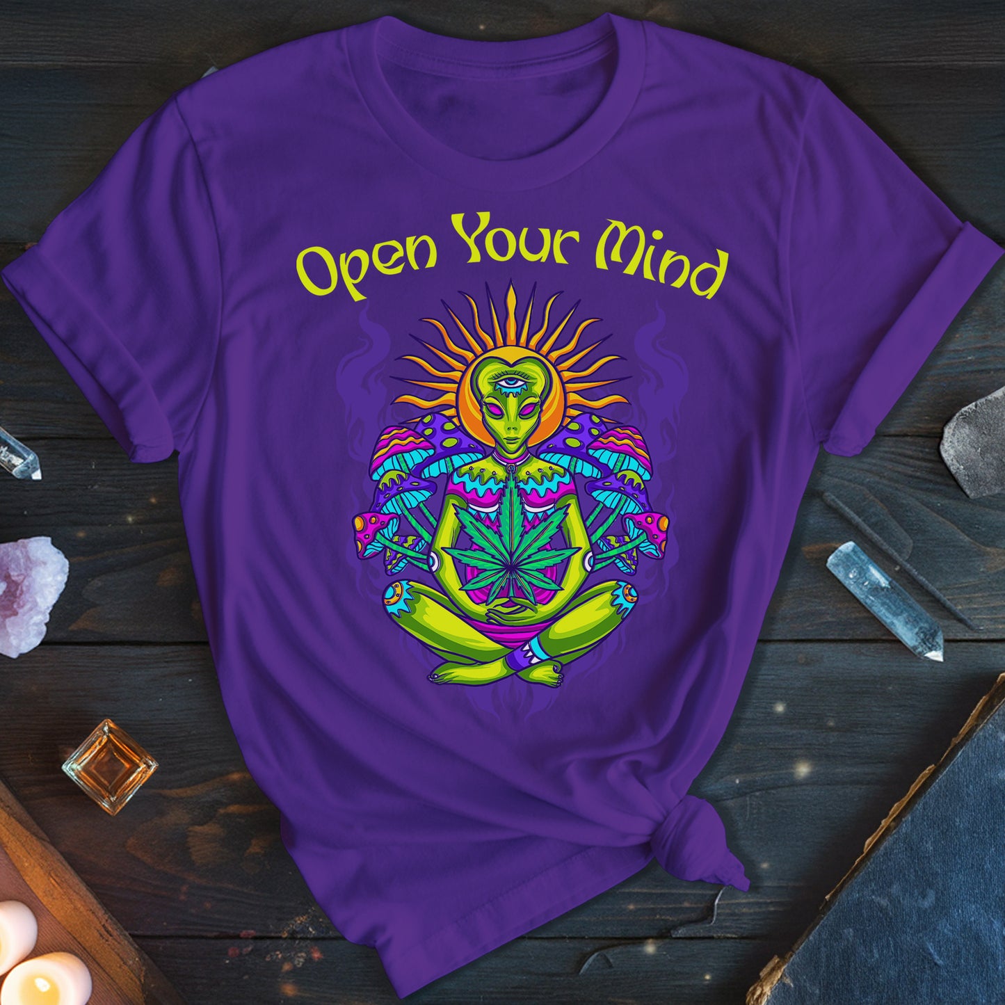 Open Your Mind Alien T-Shirt