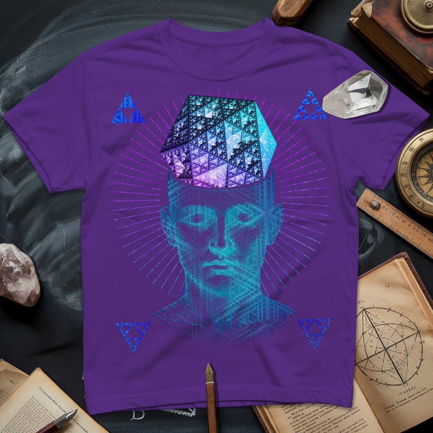 The Mathematitian Fractal Mind T-Shirt