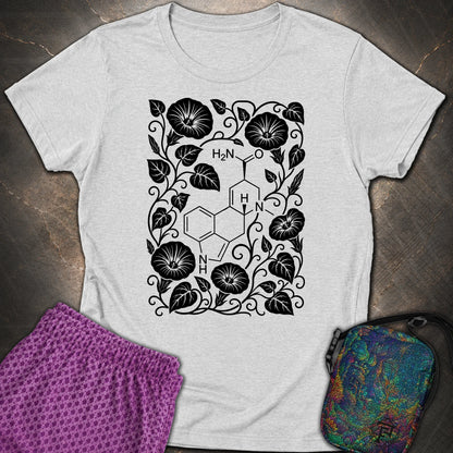 Morning Glory Molecule - Morning Glory Molecule Womens T-Shirt - RS Sport Grey