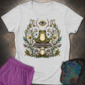 enlightened Frog Womens T-Shirt