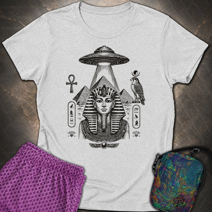 Pharaoh Under the Alien Light - Pharaoh Under the Alien Light Womens T-Shirt - RS Sport Grey