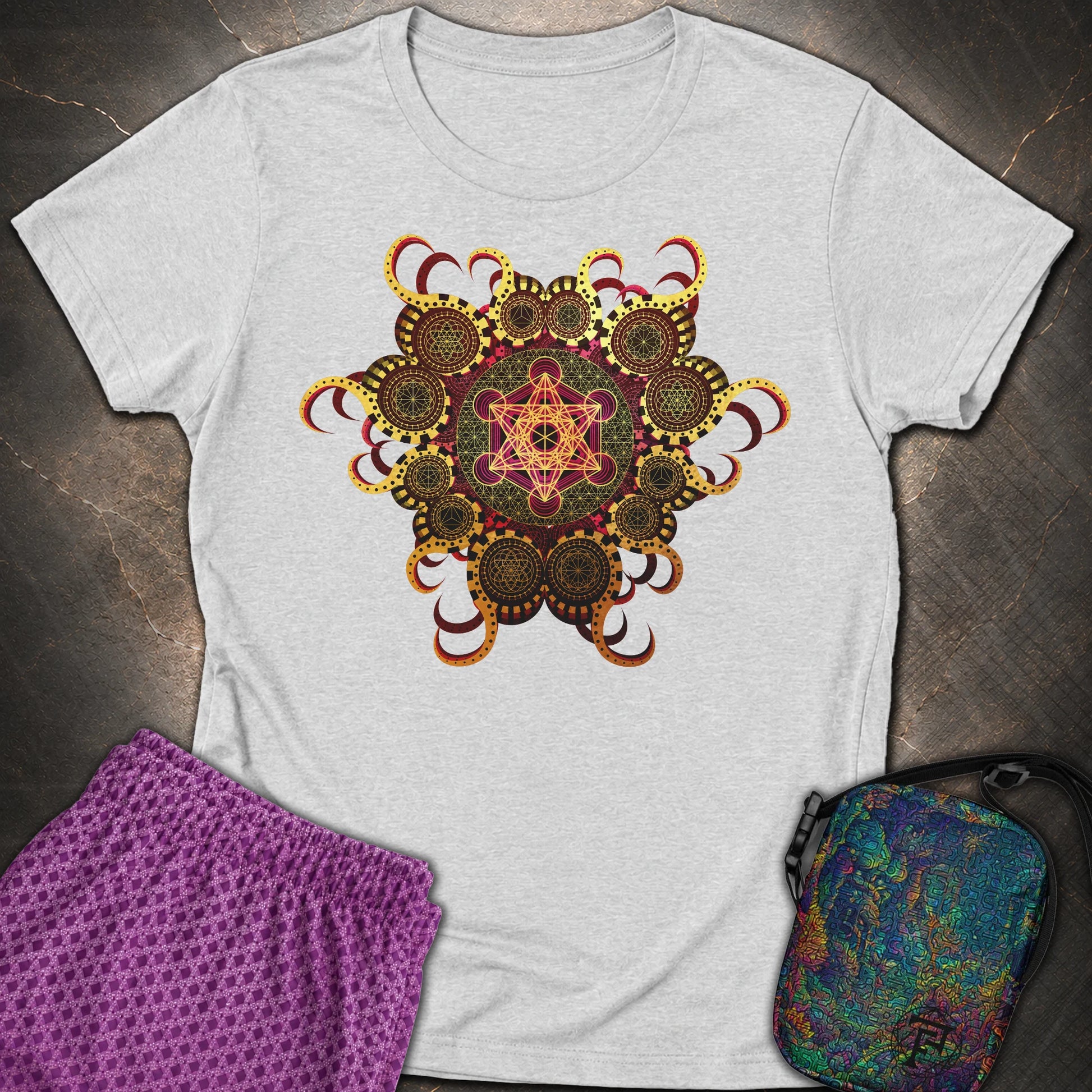Organic Metatron - Organic Metatron Women’s T-shirt - RS Sport Grey