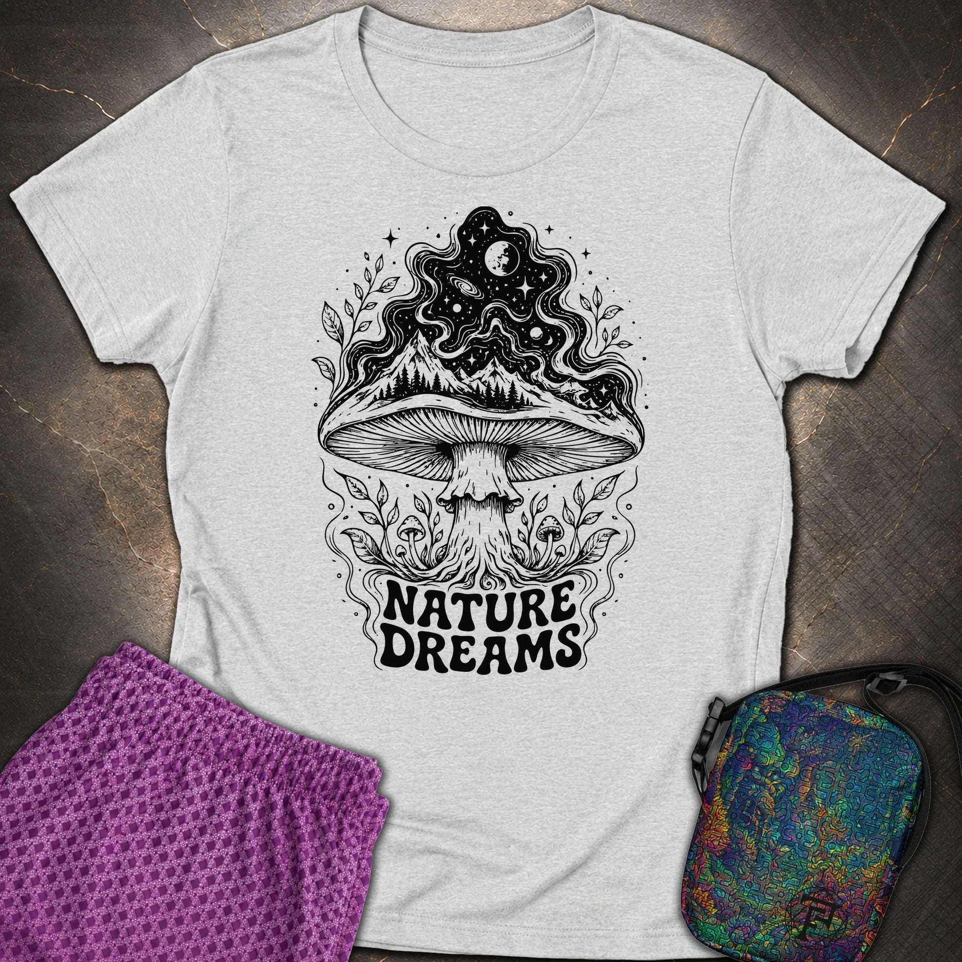 Nature Dreams - Nature Dreams Womens T-Shirt - RS Sport Grey