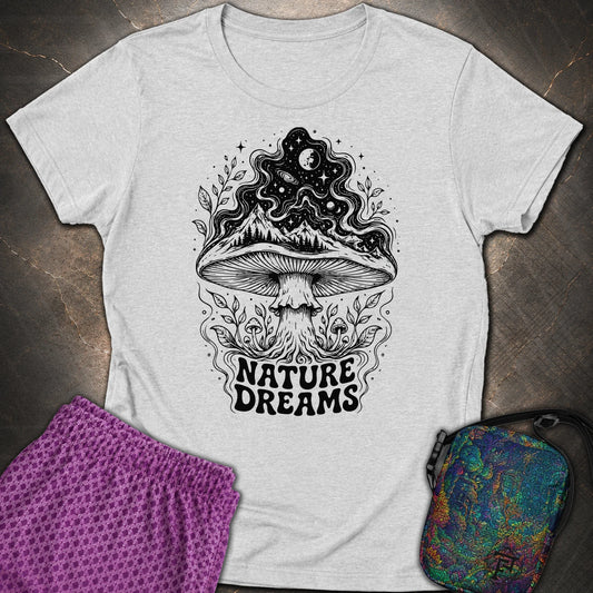 Nature Dreams - Nature Dreams Womens T-Shirt - RS Sport Grey