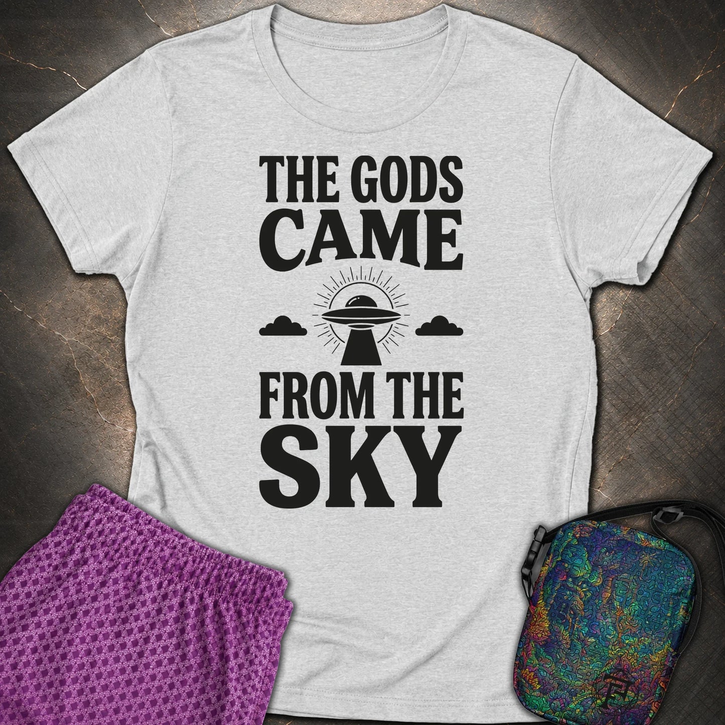 The Gods Come Ciemne - The Gods Come Ciemne Womens T-Shirt - RS Sport Grey