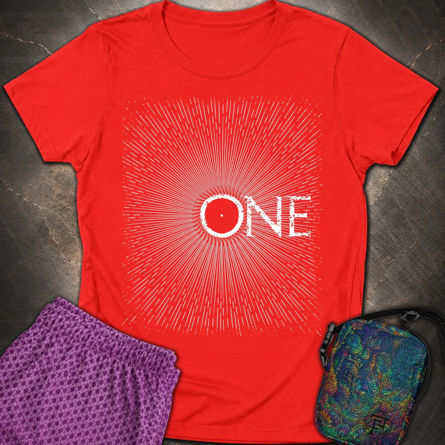 We Are All One Womens T-Shirt - We Are All One Womens T-Shirt - Red