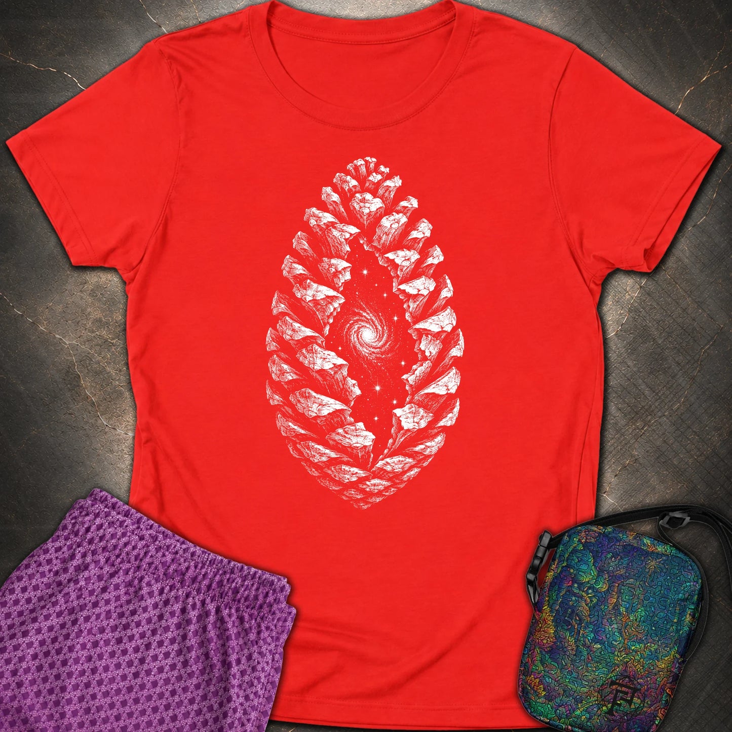 Seed of the Infinite - Seed of the Infinite Womens T-Shirt - Red