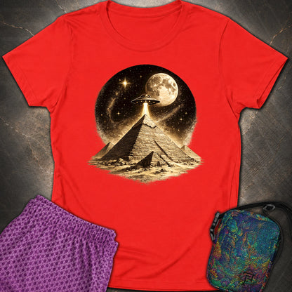 Giza Pyramid Maøe - Giza Pyramid Maøe Womens T-Shirt - Red