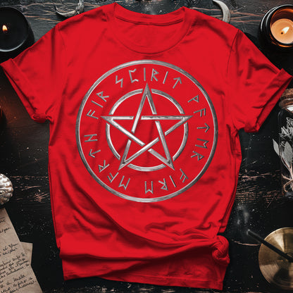 Pentagram Runes Witchcraft T-Shirt