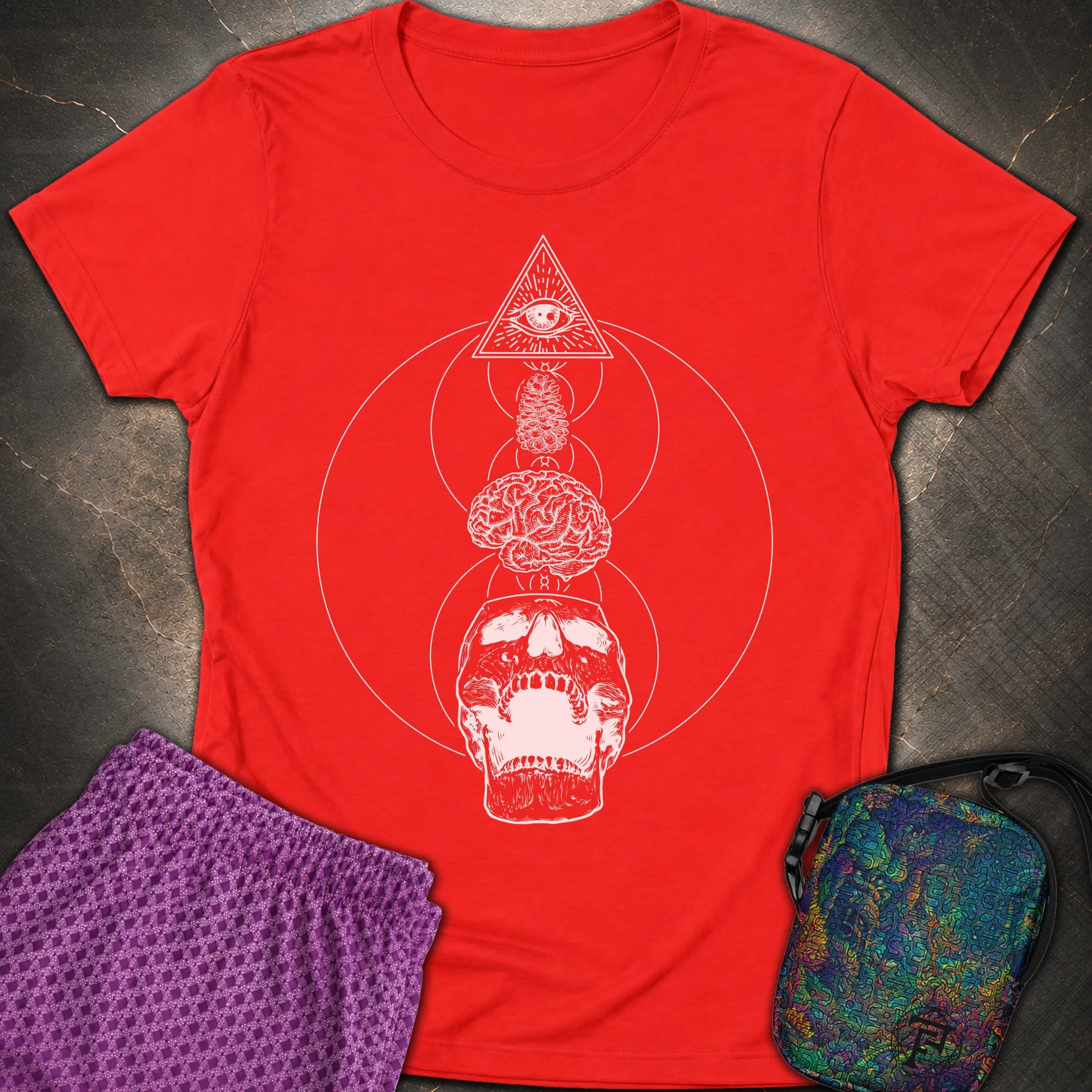 Tools Of The Trade T-Shirt - Tools Of The Trade Womens T-Shirt - Red