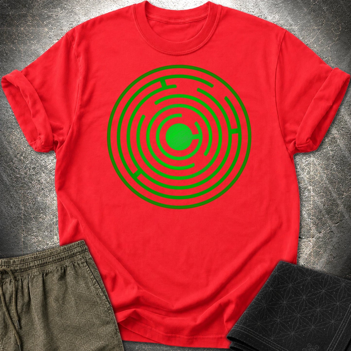 Maze of Mind T-Shirt - Maze of Mind T-Shirt - Red