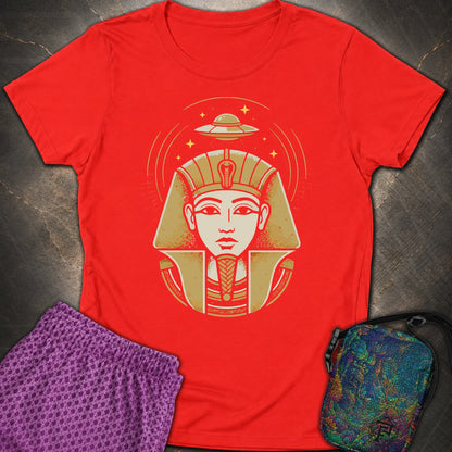 Faraon Ufo - Faraon Ufo Womens T-Shirt - Red