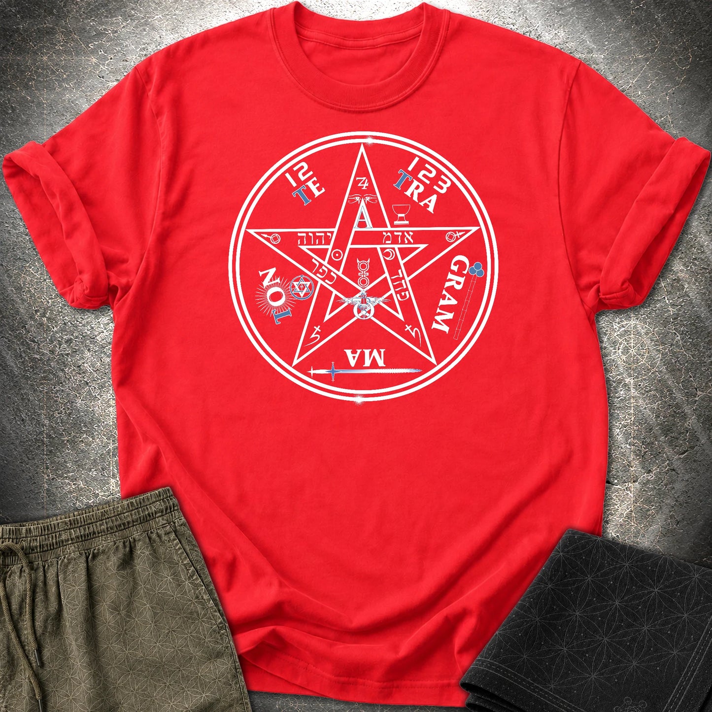 Tetragrammaton T-Shirt - Tetragrammaton T-Shirt - Red