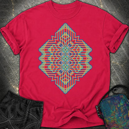 Triune Signal Temple - Triune Signal Temple Comfort T-Shirt - Red