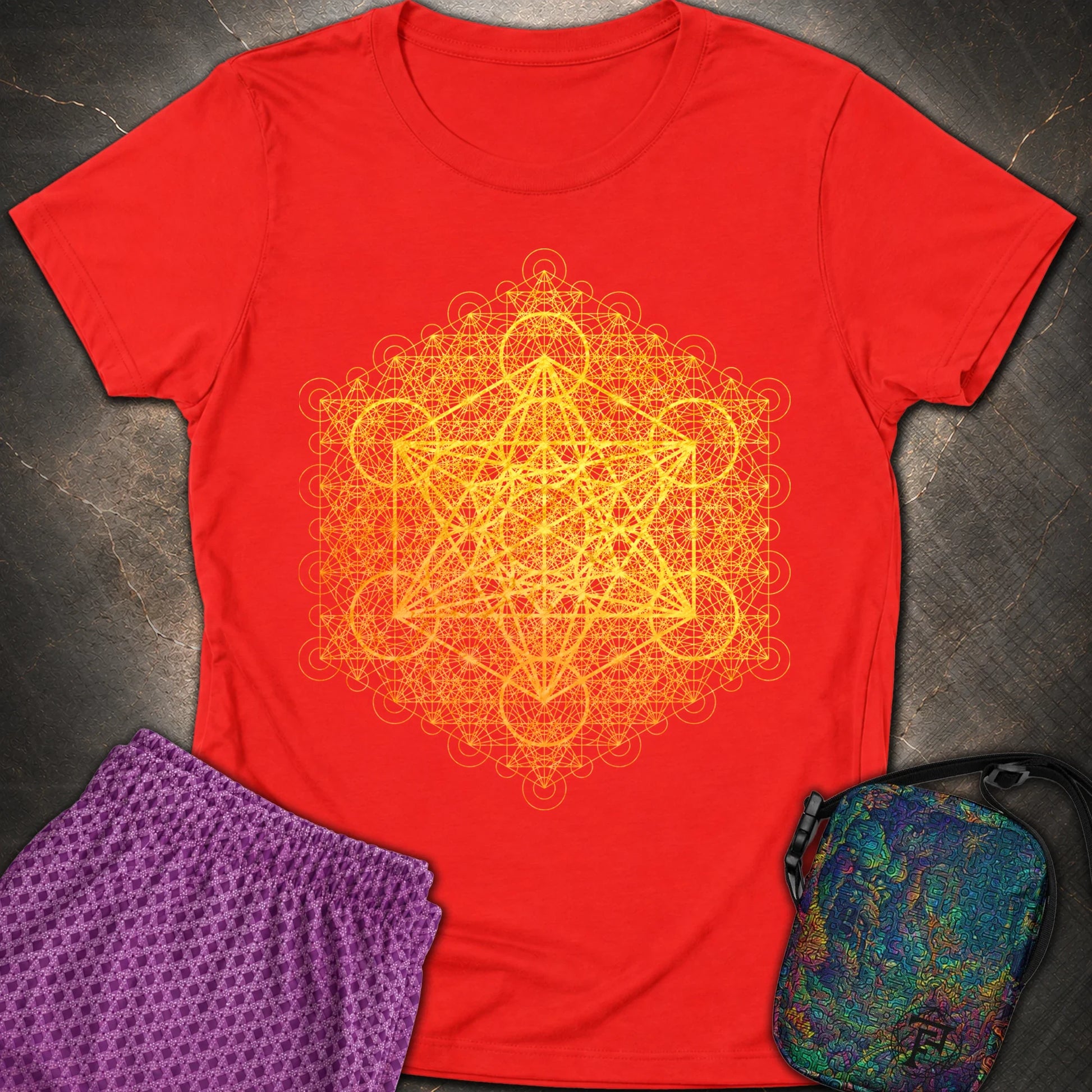 Metatron's Transcendence - Metatron's Transcendence Womens T-Shirt - Red