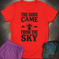 The Gods Came From the Sky - Dark Ink Womens T-Shirt