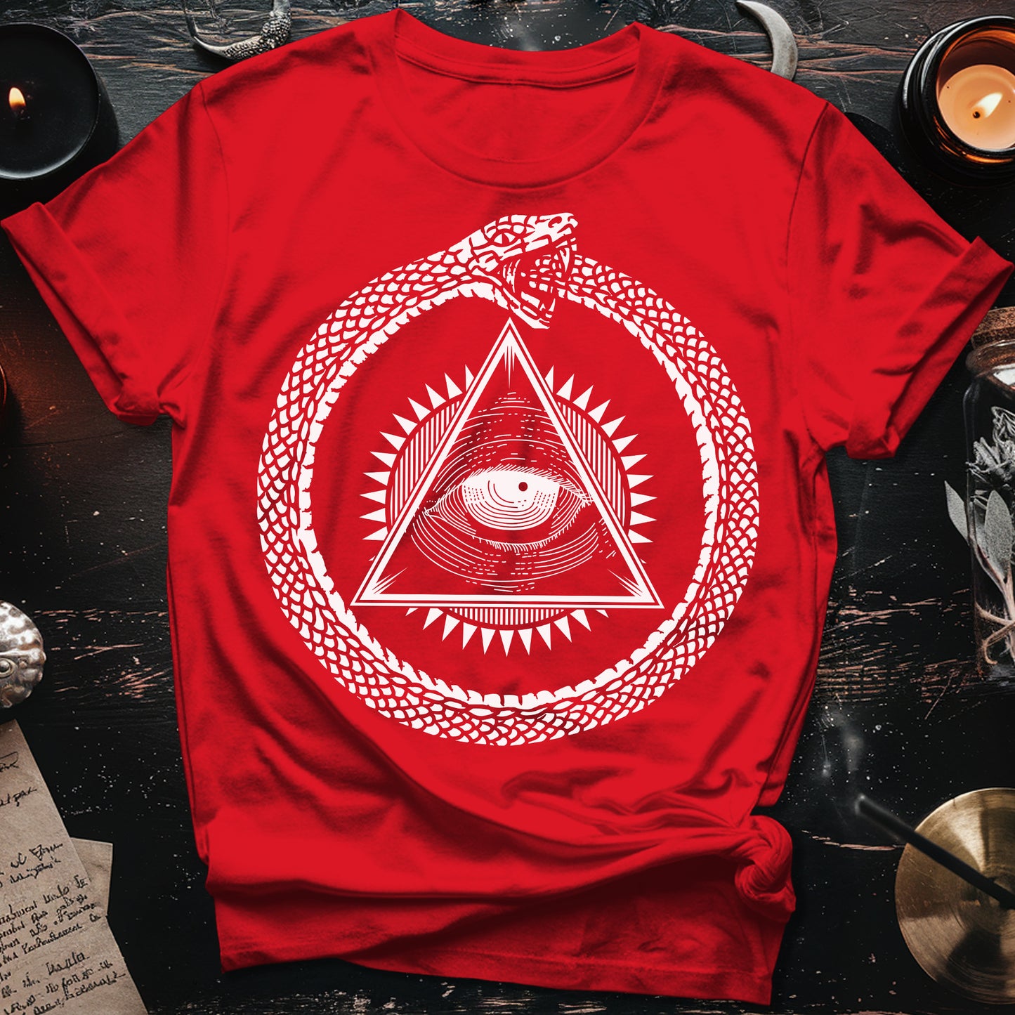 Eye Of Providence Ouroboros T-Shirt