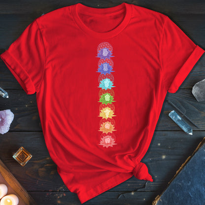 Lotus Flower Chakras T-Shirt