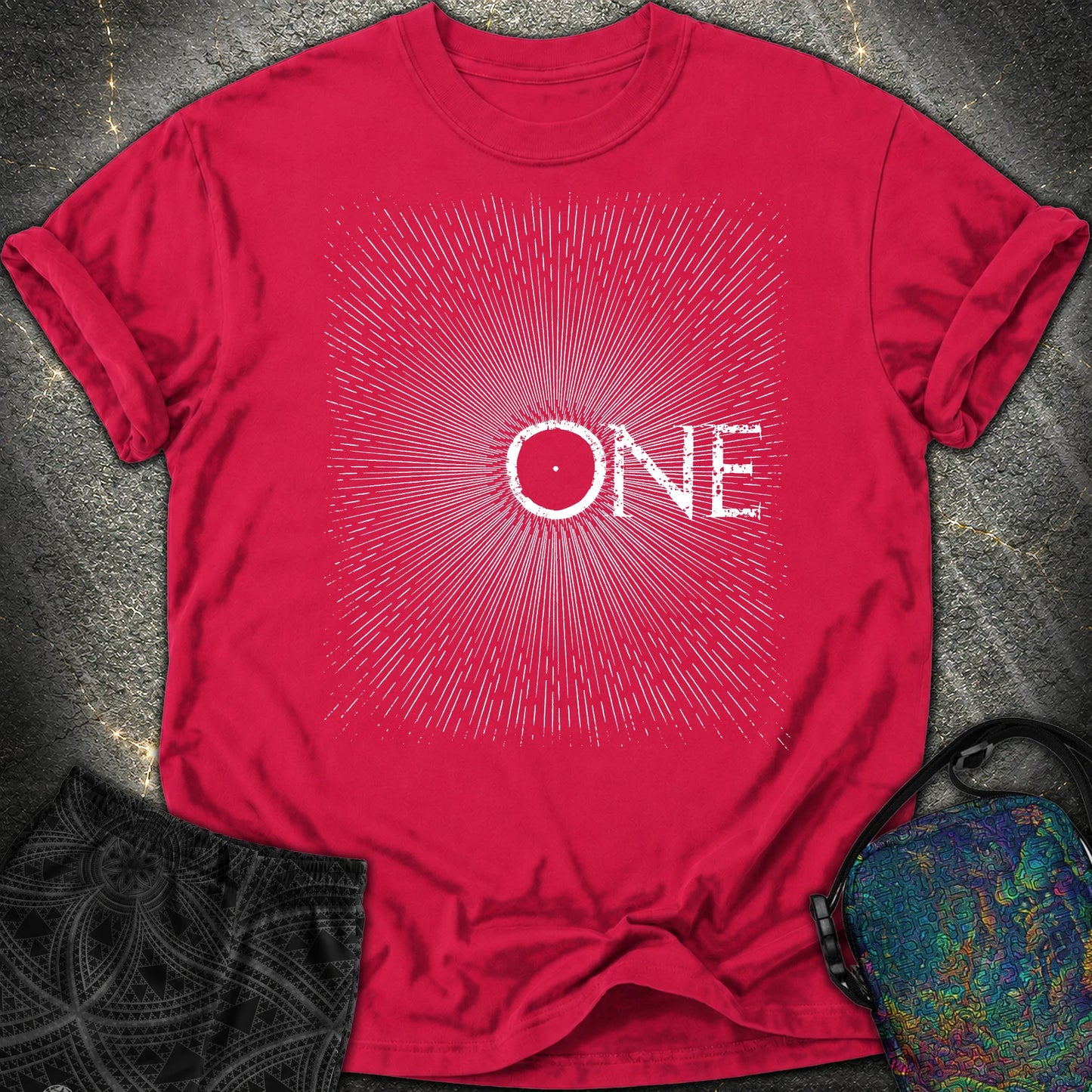 We Are All One Comfort T-Shirt - We Are All One Comfort T-Shirt - Red