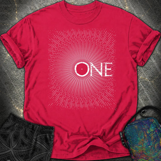 We Are All One Comfort T-Shirt - We Are All One Comfort T-Shirt - Red