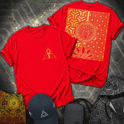 Ankh Egypt 2 Sided T-Shirt - Ankh Egypt 2 Sided T-Shirt - Red