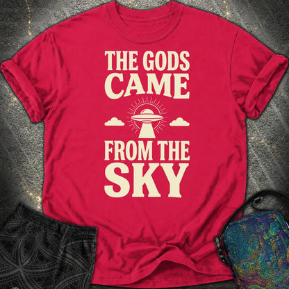 The Gods Come - The Gods Come Comfort T-Shirt - Red