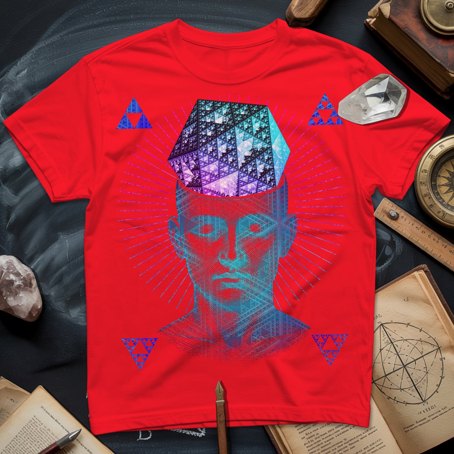 The Mathematitian Fractal Mind T-Shirt